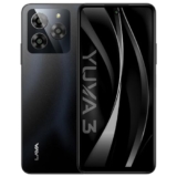 Lava Yuva 3 (Eclipse Black,4+4*GB RAM,UFS 2.2 128GB Storage)|Premium Glossy Back|Octacore Processor|18W Fast Charging|90Hz Punch Hole Display|13MP AI Triple Camera|Side Fingerprint Sensor