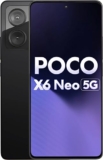 POCO X6 Neo 5G (Astral Black, 12GB RAM, 256GB Storage) | Expandable Upto 1 TB | 6.67″ Full HD+ AMOLED Display | 108MP + 2MP | 16MP Front Camera | Dimensity 6080 Processor | 33 W Type C Fast Charging