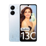 Redmi 13C (Starfrost White, 6GB RAM, 128GB Storage) | Powered by 4G MediaTek Helio G85 | 90Hz Display | 50MP AI Triple Camera