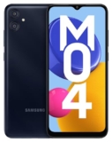 Samsung Galaxy M04 Dark Blue, 4GB RAM, 64GB Storage | Upto 8GB RAM with RAM Plus | MediaTek Helio P35 Octa-core Processor | 5000 mAh Battery | 13MP Dual Camera