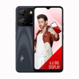 itel A60 (6.6 inch HD+ IPS Waterdrop Display | 5000mAh Battery | Fingerprint Sensor) – Sapphire Black