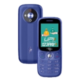 itel SG400 Keypad Mobile Phone with 9.8mm Ultra Slim Design |2.4 inch Display|UPI Pay|Crystal Clear Calls | 4 Hour Service|1.3 MP Camera with Flash |Kingvoice|Metal Finish|Deep Blue